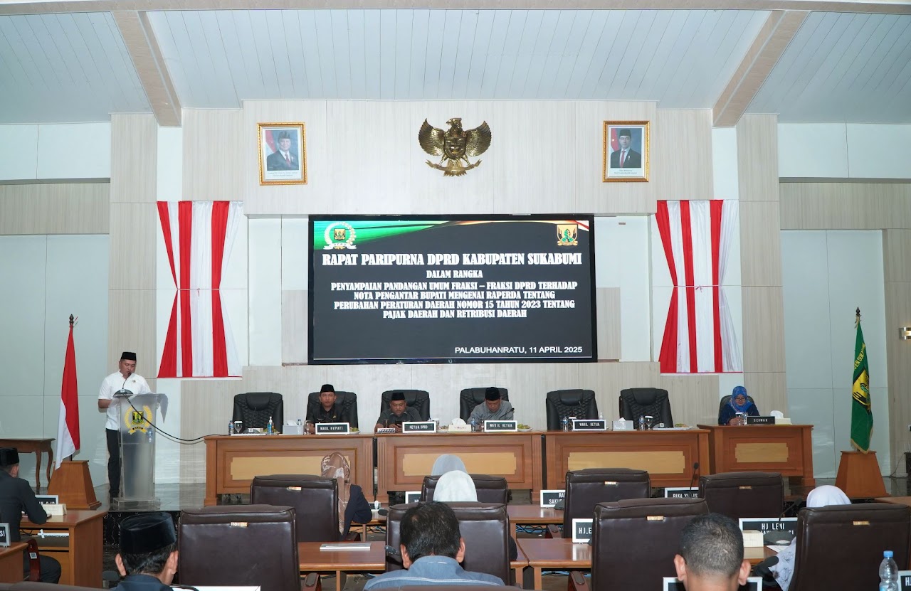 DPRD Kabupaten Sukabumi Bahas Tentang Pajak dan Retribusi Daerah