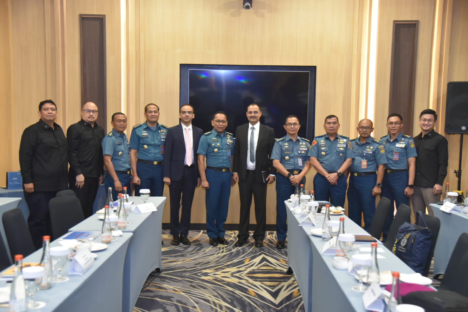 Aslog Dankormar Hadiri Undangan Sosialisasi Rencana Pengadaan Coastal Defence Produk Brahmos Aerospace Private Limited India
